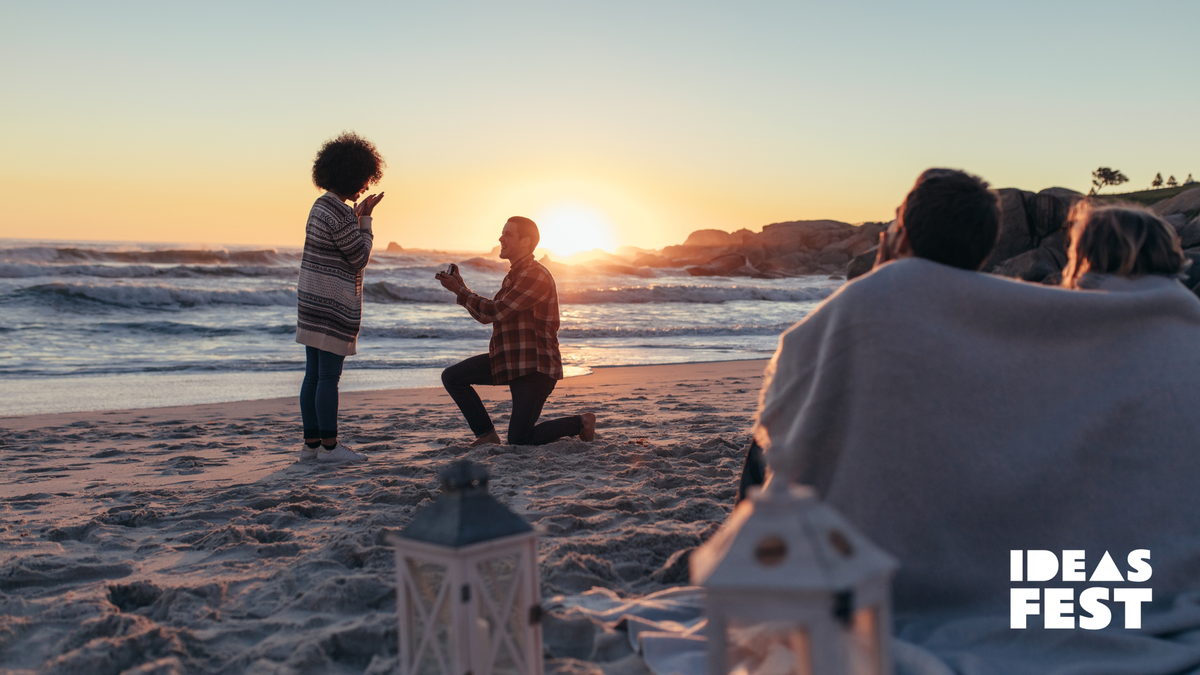 Couple On Beach