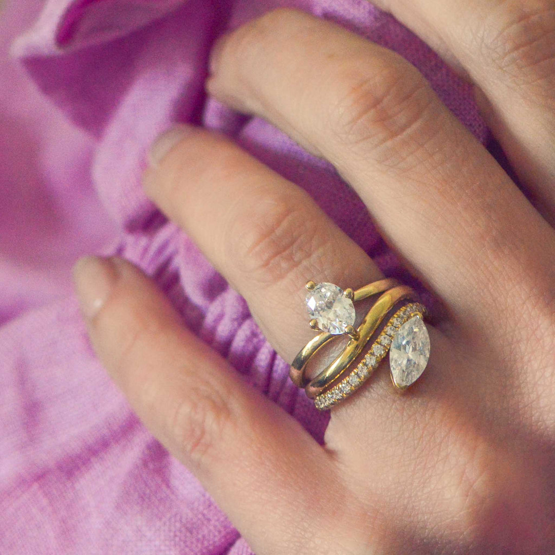Mora Marquise Cut Ring